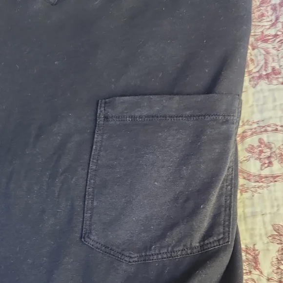 Good Man T-Shirt Black Short Sleeve Mens Large Work, Gorpcore - Picture 5 of 9